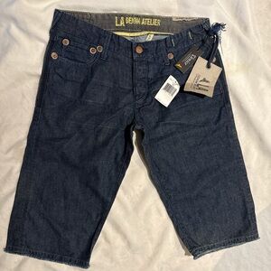 New Men’s Guess Venice Rare LA Denim Atelier Jeans Shorts 31 $178